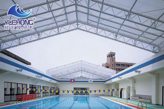 游泳館膜結(jié)構(gòu)頂棚