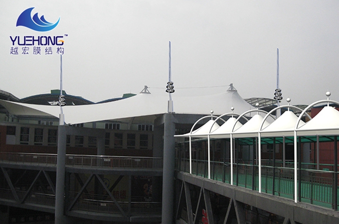 商場膜結(jié)構(gòu)頂棚